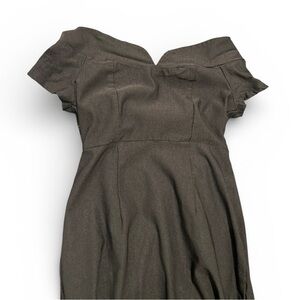 Lulus Off-the-Shoulder Bodycon Mini Dress Black Size Medium
